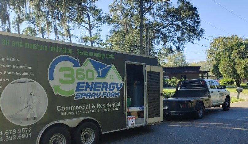 360 Building Energy Spray Foam Insulation Jacksonville Daytona Gainesville