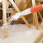 blown in fiberglass insulation for hot Florida attics and ceilings